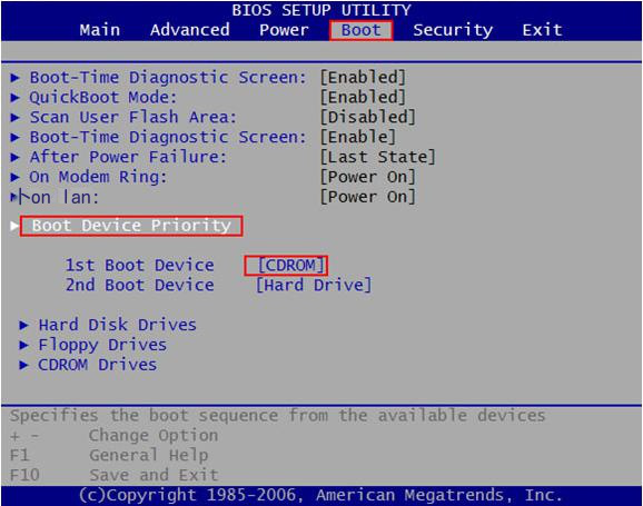 NEC PC アメリカの BIOS