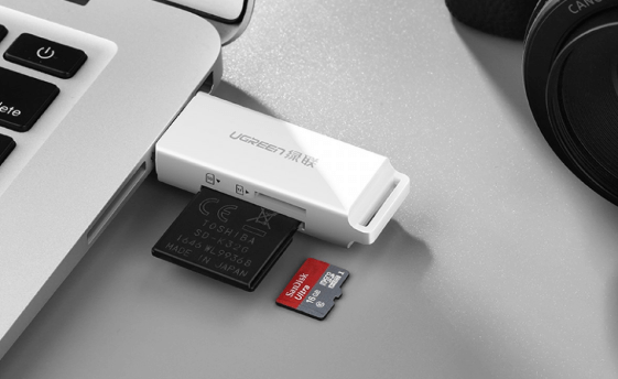 SDカードをPCに接続