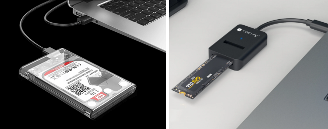 M.2 SSD用USBケース(外付けクローンアダプター)