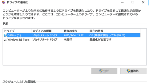 分析と最適化