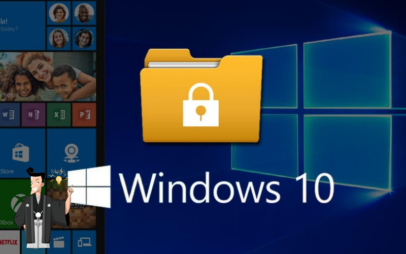 フォルダ パスワード Windows10 