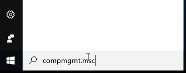 compmgmt.mscと入力