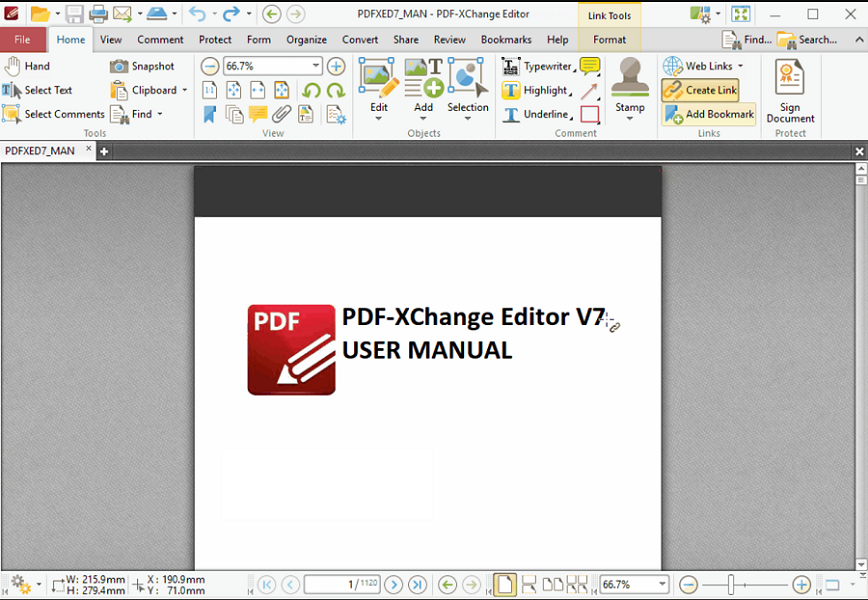 PDF-XChange Editorソフト