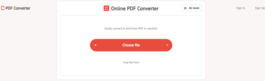 PDF Converterサイト