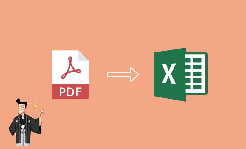 pdf エクセル 変換