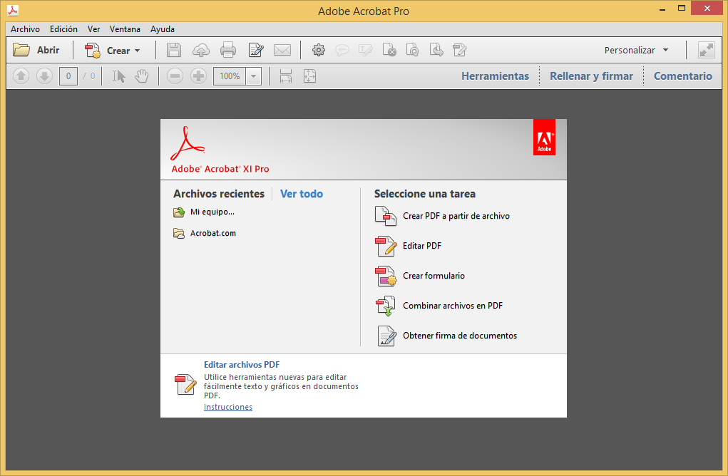 Adobe Acrobat PDF編集ソフト