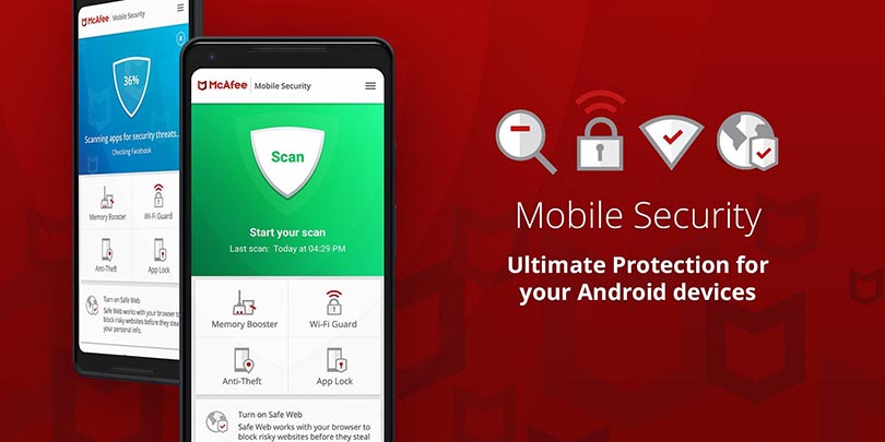 McAfee Mobile Securityソフト