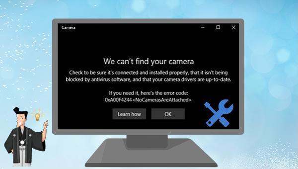 Windows 10 カメラエラー0xA00F4244の原因と対処法4つ
