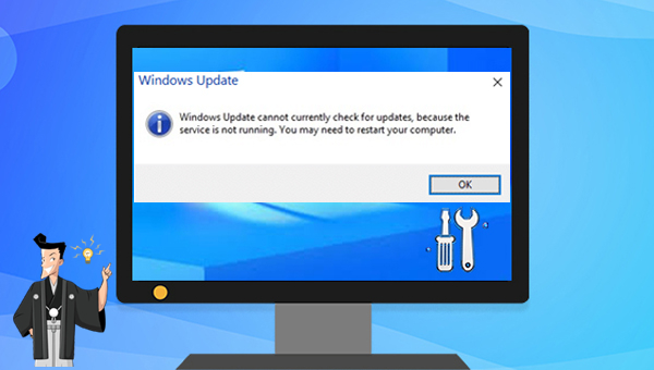 windows updateで更新プログラムを確認できません