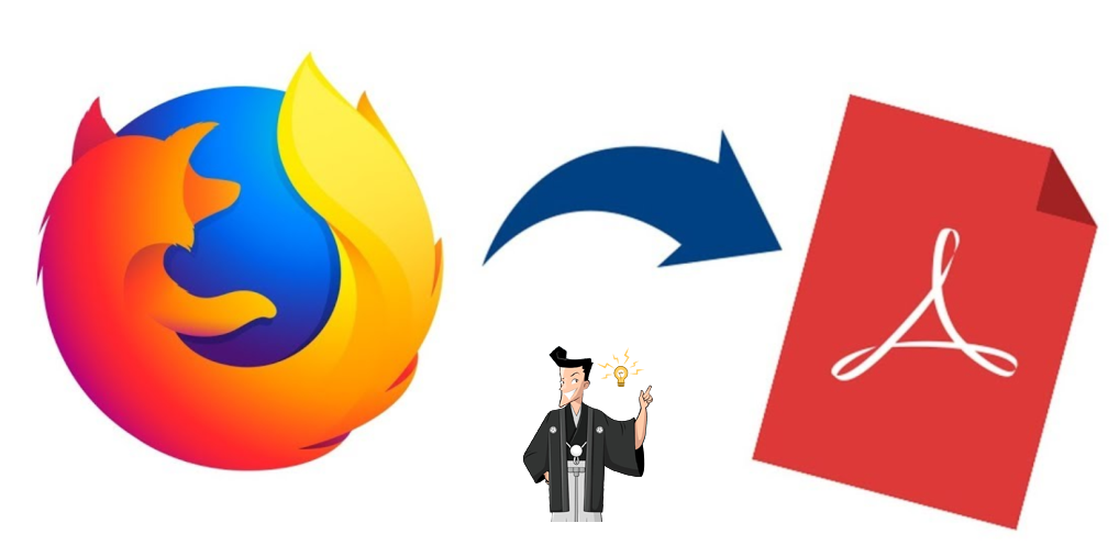 Firefox ブラウザでWeb ページを PDF に印刷する方法