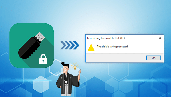 USBメモリ書き込み禁止でフォーマットできない場合の対策