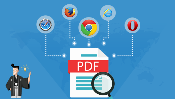 ブラウザを使用して PDF ファイルを表示・閲覧する方法