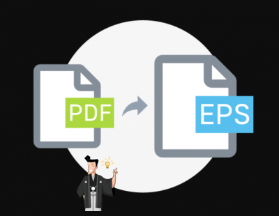 PDF ファイルを EPS ファイルに変換する方法2つ