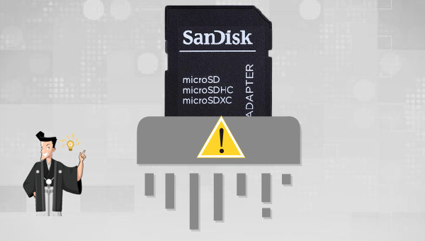 SanDisk SDカードがフォーマットできない場合の解決策
