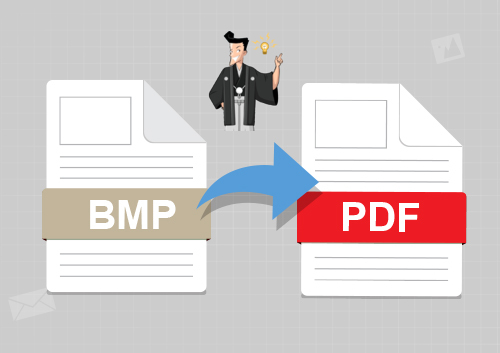 BMP 形式のファイルを PDF ファイルに変換する方法