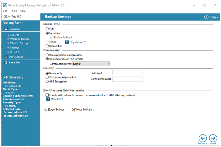 Genie Timeline Manager Pro.9.0 ソフトウェア操作インターフェイス