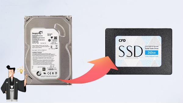 CFD データ移行: HDD を CFD SSD にクローンする方法