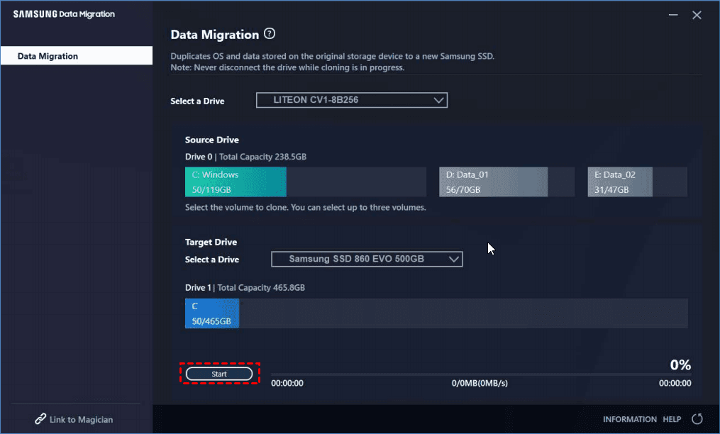 Samsung Data Migrationソフト